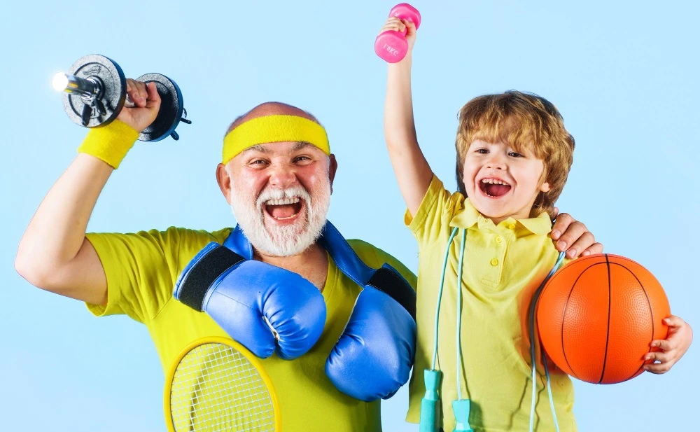 sport en famille