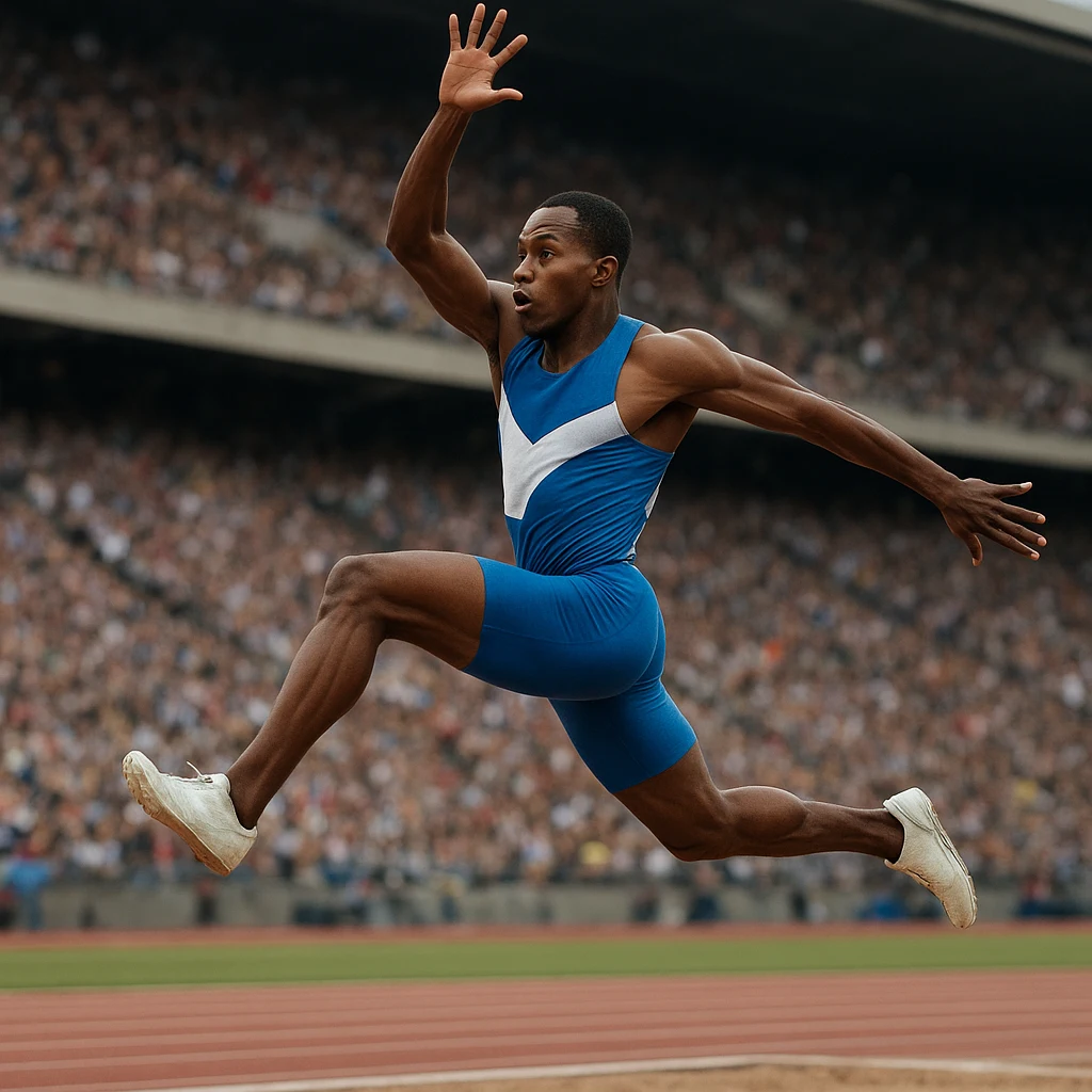 Bob Beamon et son saut historique en longueur
