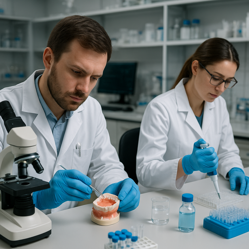 Recherche sur la régénération dentaire en laboratoire