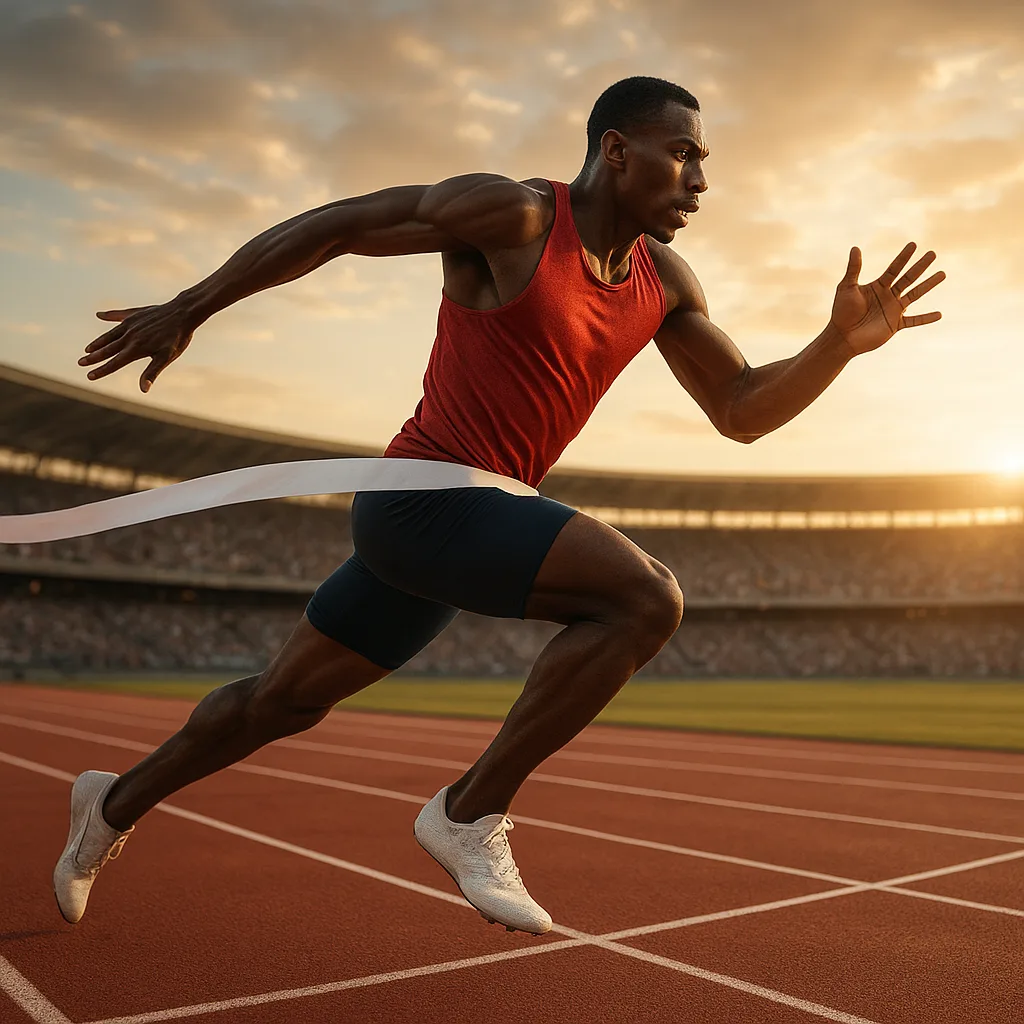 Usain Bolt et son record du monde du 100 mètres